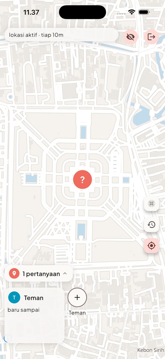 Family Location Sharing, Friends Map