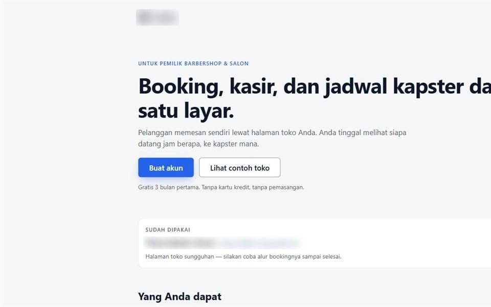 Multi-Tenant Booking SaaS, Public Portal